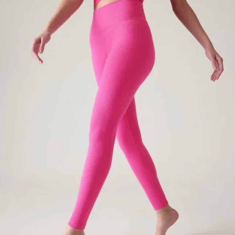Athleta Aurora Seamless Tight NWT Pink